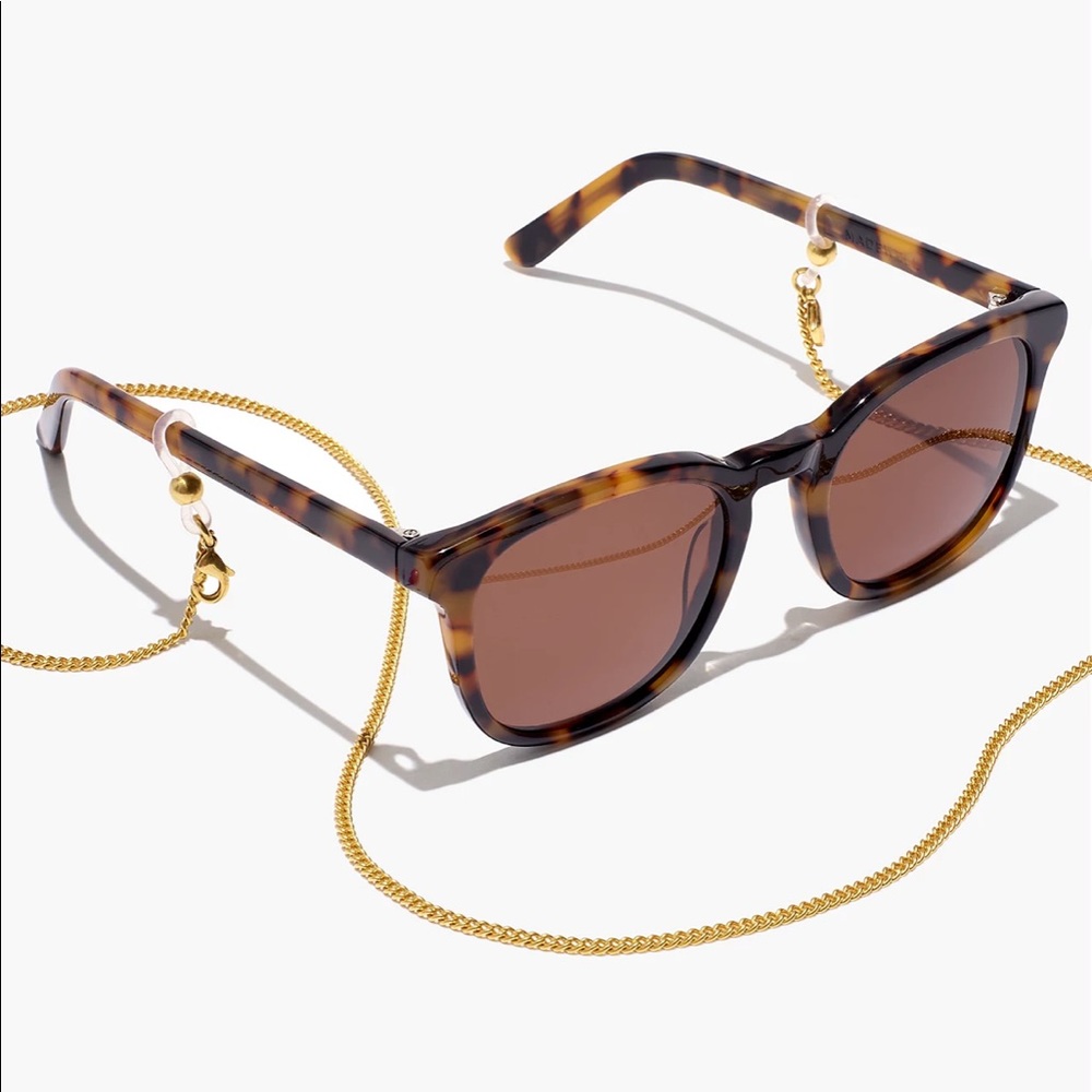 Madewell Curb Chain Convertible Face Mask Lanyard - Picture 1 of 5